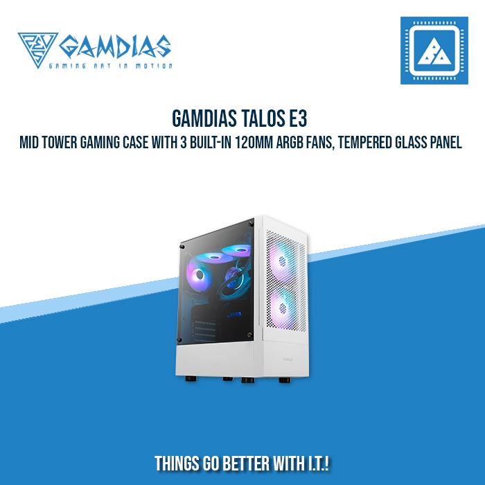 GAMDIAS TALOS E3 GAMING CASE GAMDIAS TALOS E3 GAMING CASE